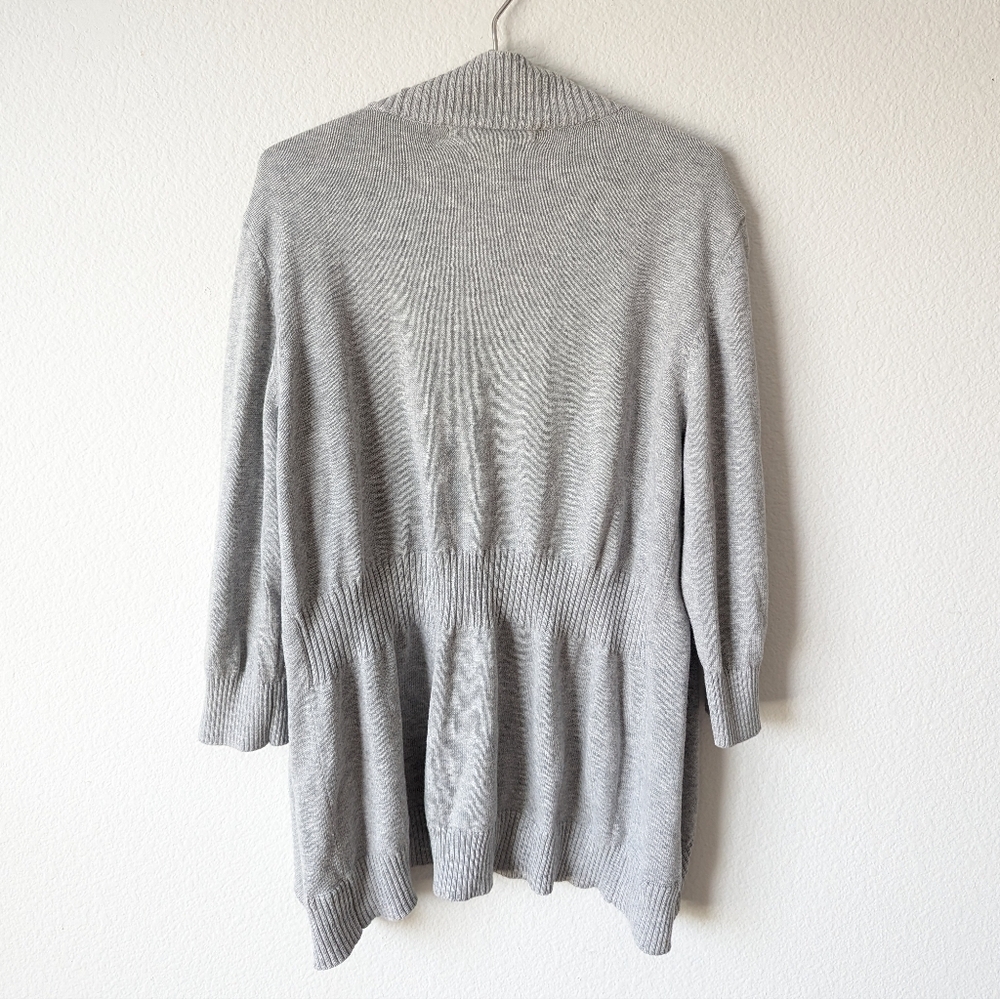 89th & Madison Open Cardigan - Picture 5 of 5